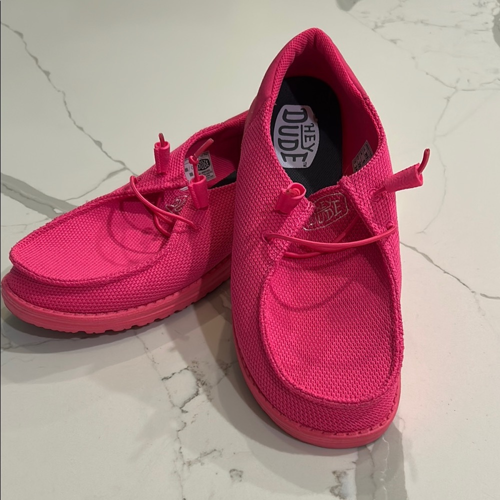 Hey Dude Women's Pink Casual Shoes